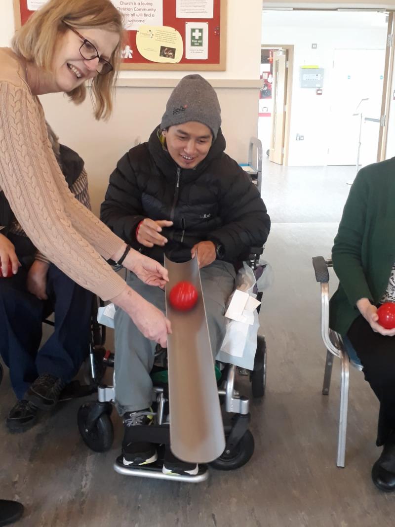 Our adapted sports events are suitable for all comers and always good fun