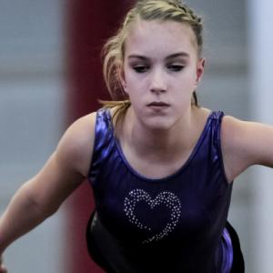 gymnastics in action